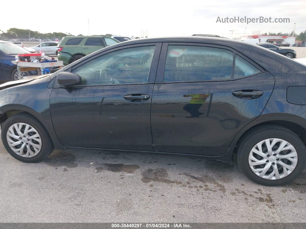 2019 Toyota Corolla Le Black vin: 5YFBURHEXKP939439