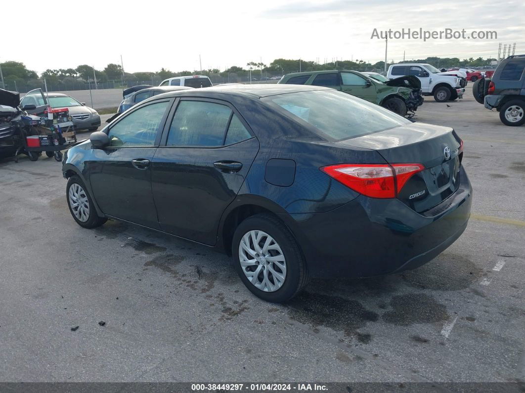 2019 Toyota Corolla Le Black vin: 5YFBURHEXKP939439