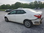 2019 Toyota Corolla L White vin: 5YFBURHEXKP941451