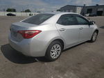 2019 Toyota Corolla L Silver vin: 5YFBURHEXKP943717