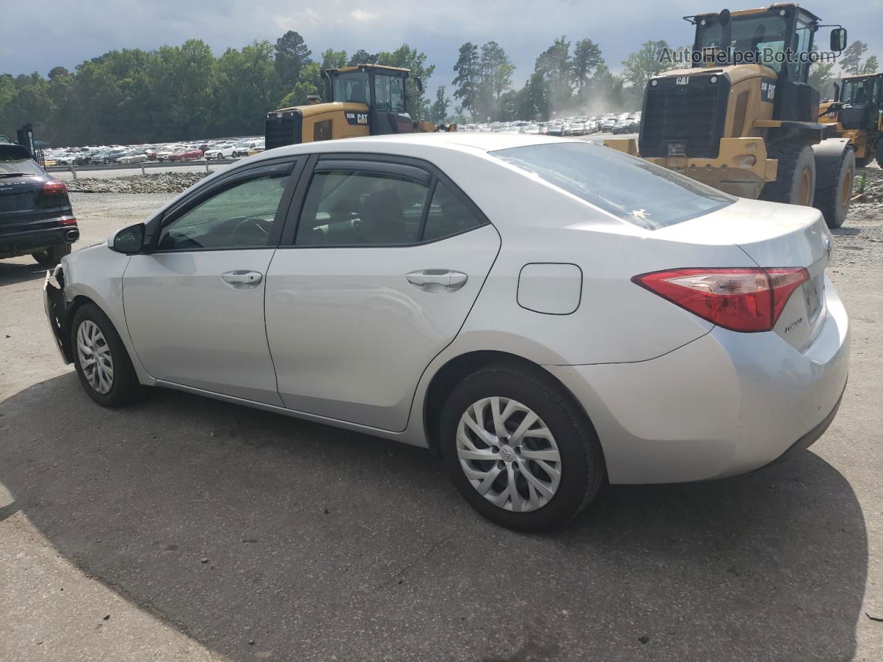 2019 Toyota Corolla L Silver vin: 5YFBURHEXKP943717