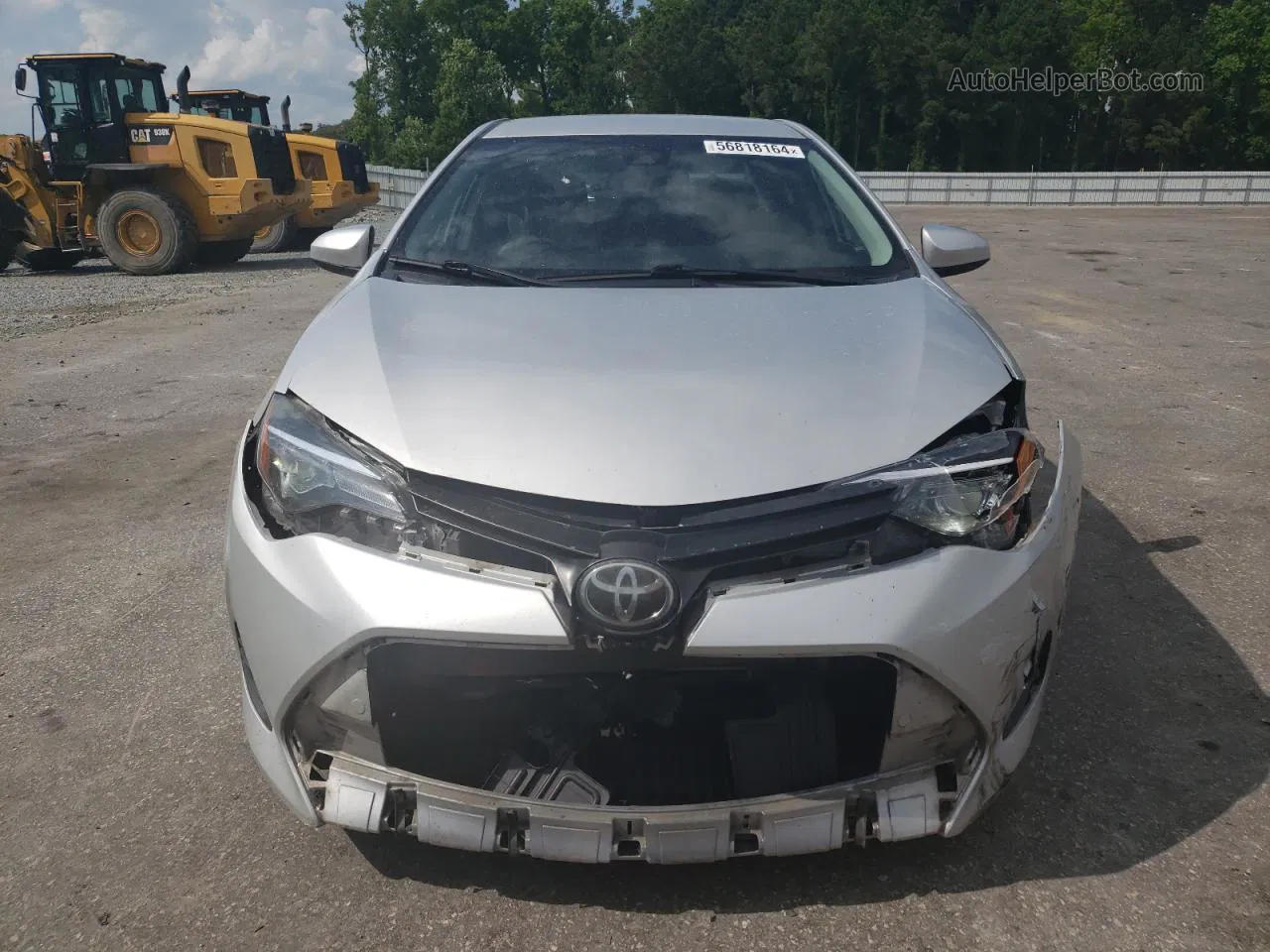 2019 Toyota Corolla L Silver vin: 5YFBURHEXKP943717