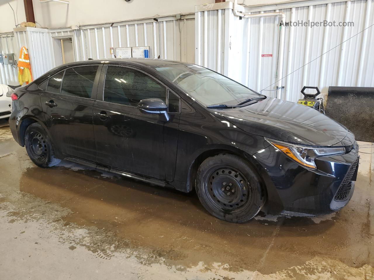 2021 Toyota Corolla L Black vin: 5YFDPMAE1MP196041