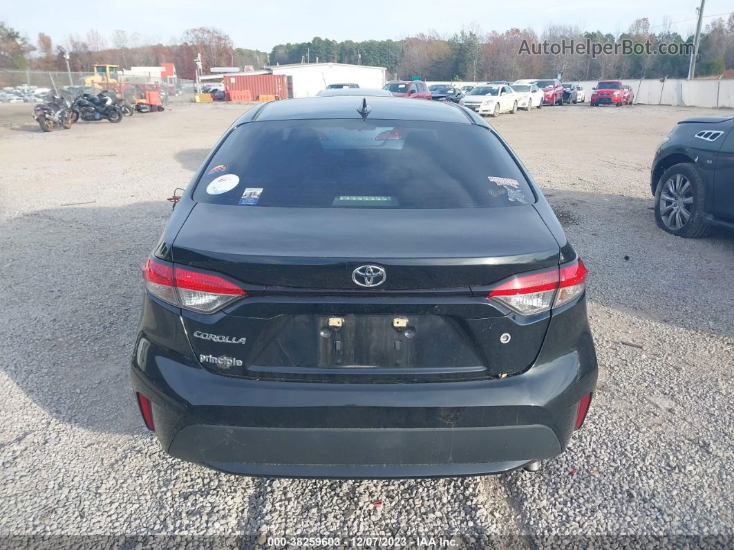 2020 Toyota Corolla L Black vin: 5YFDPRAE0LP045459