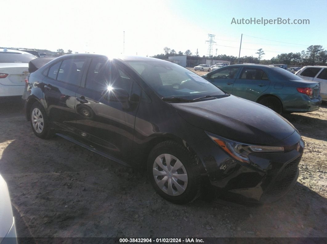 2020 Toyota Corolla L Black vin: 5YFDPRAE5LP104652