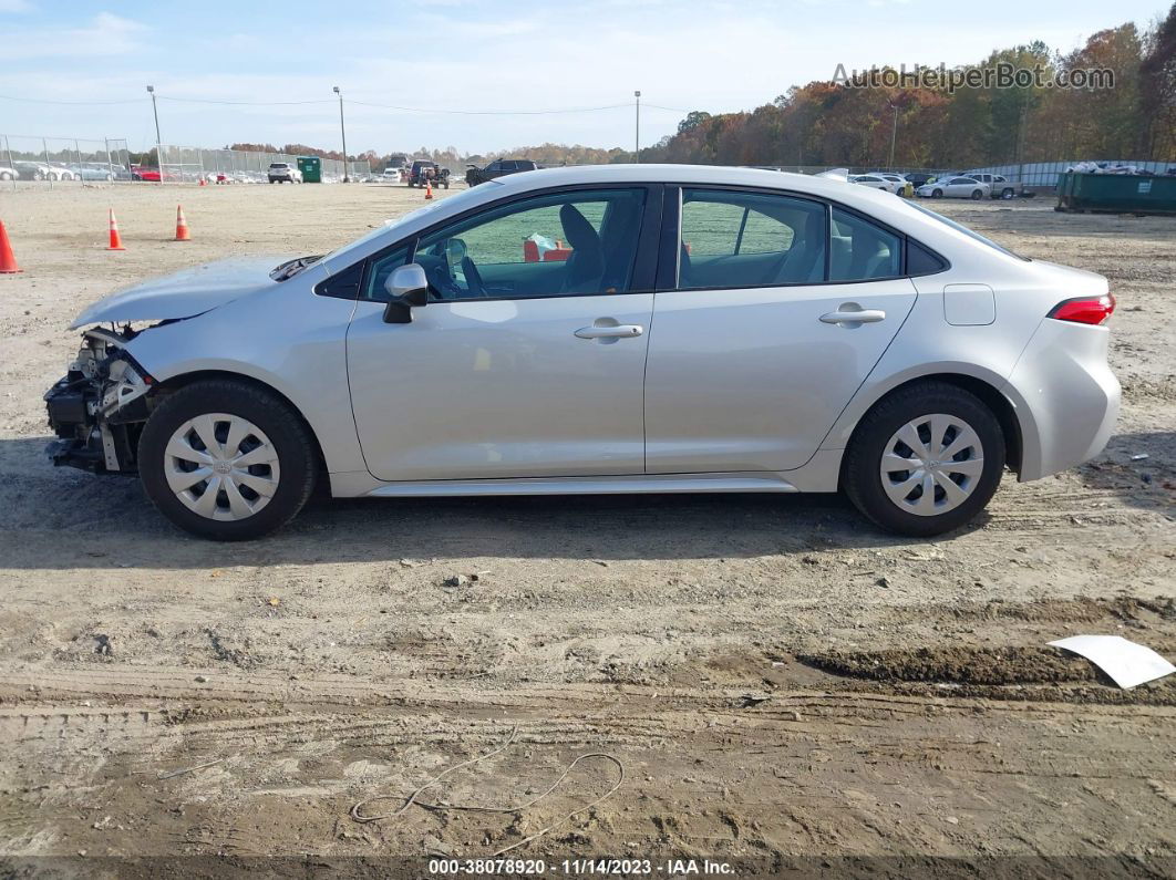 2020 Toyota Corolla L Silver vin: 5YFDPRAE6LP098568