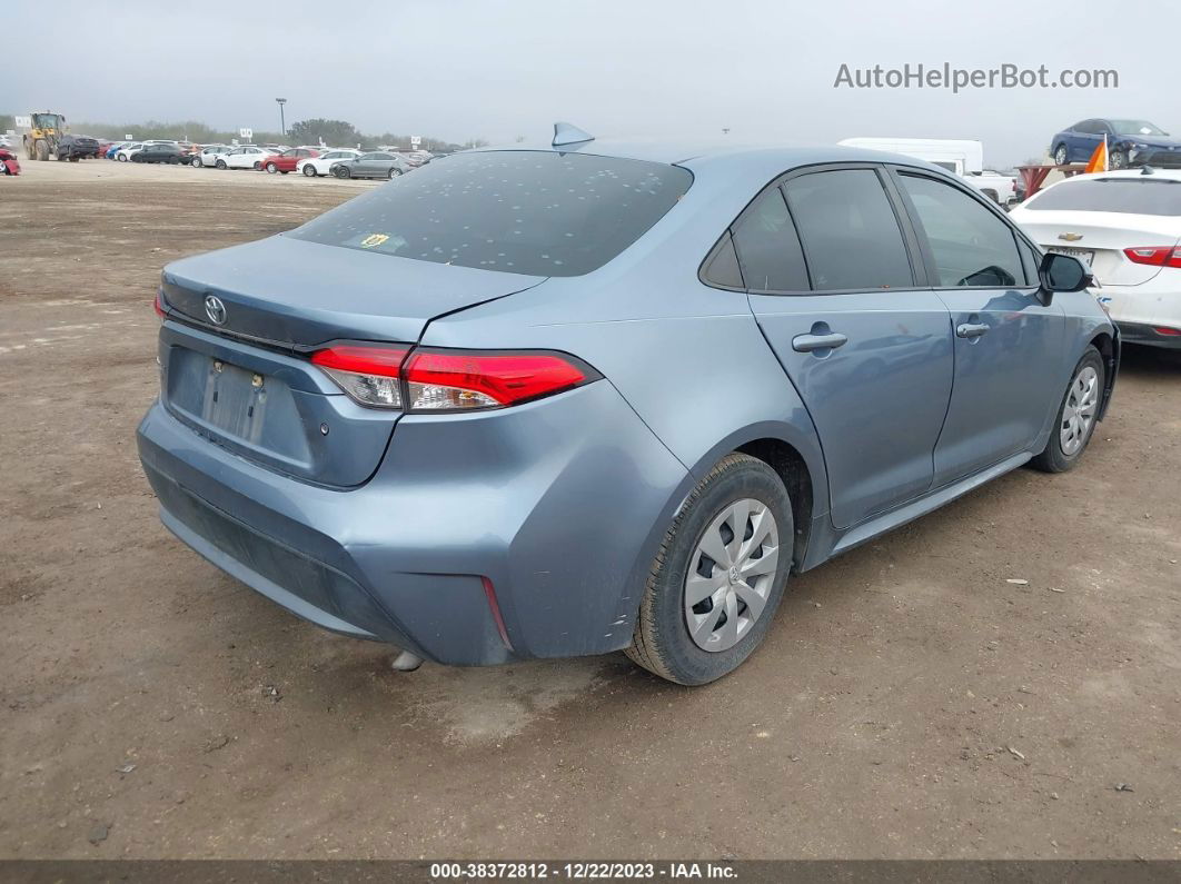 2020 Toyota Corolla L Light Blue vin: 5YFDPRAE7LP001104