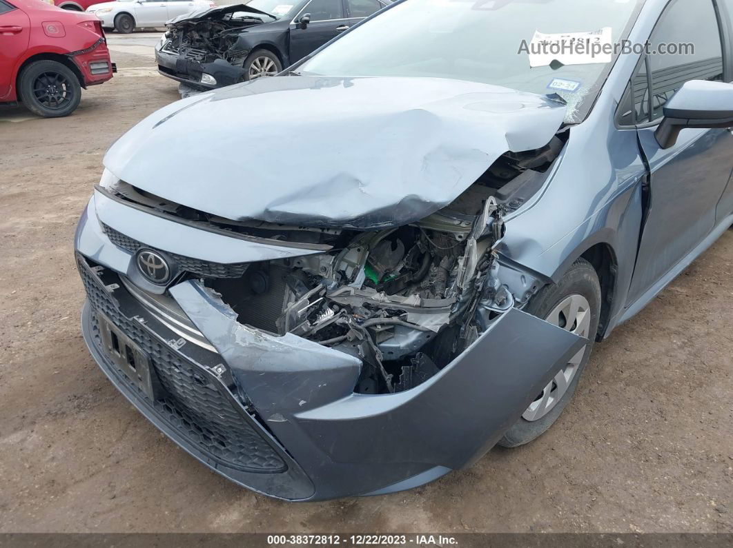 2020 Toyota Corolla L Light Blue vin: 5YFDPRAE7LP001104