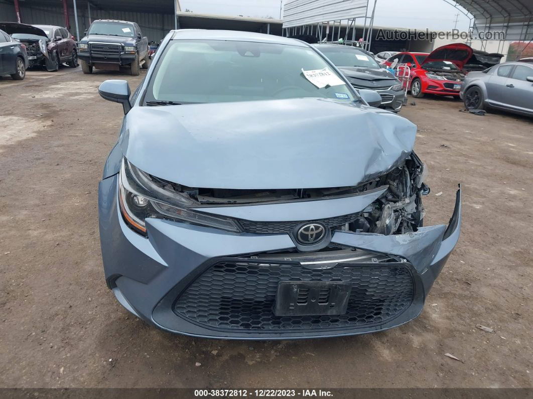 2020 Toyota Corolla L Light Blue vin: 5YFDPRAE7LP001104