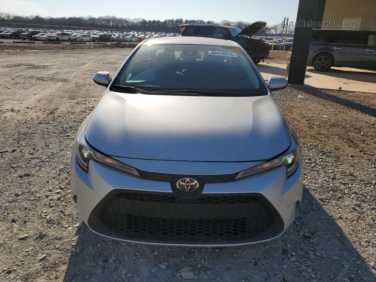 2020 Toyota Corolla L Silver vin: 5YFDPRAE7LP125096