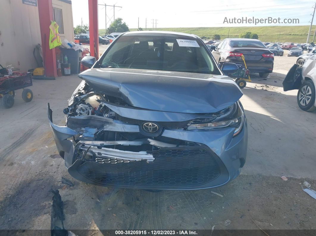 2021 Toyota Corolla Le Синий vin: 5YFEPMAE0MP166033