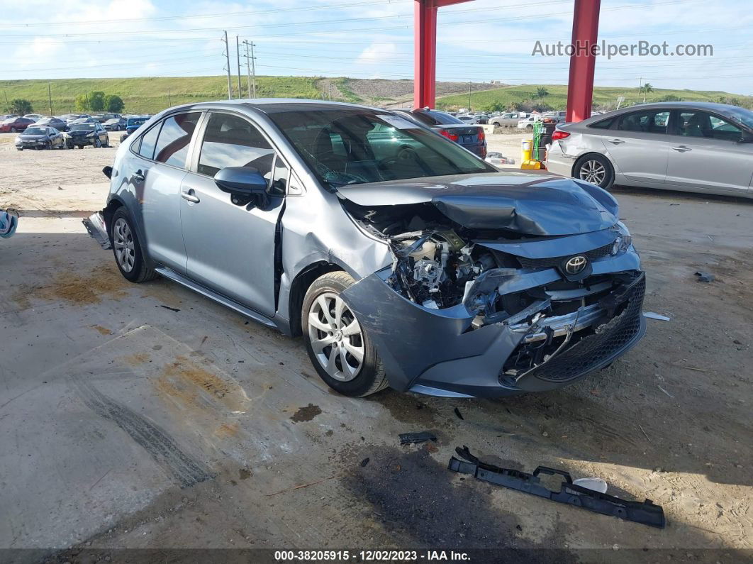 2021 Toyota Corolla Le Синий vin: 5YFEPMAE0MP166033