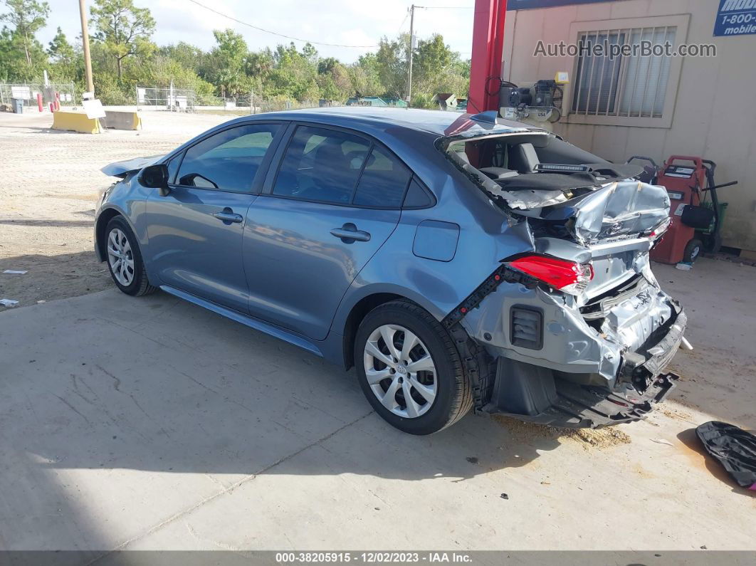 2021 Toyota Corolla Le Синий vin: 5YFEPMAE0MP166033