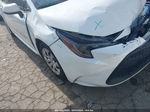 2021 Toyota Corolla Le White vin: 5YFEPMAE0MP169868