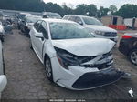 2021 Toyota Corolla Le White vin: 5YFEPMAE0MP169868