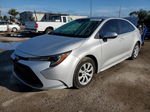 2021 Toyota Corolla Le Silver vin: 5YFEPMAE0MP170857