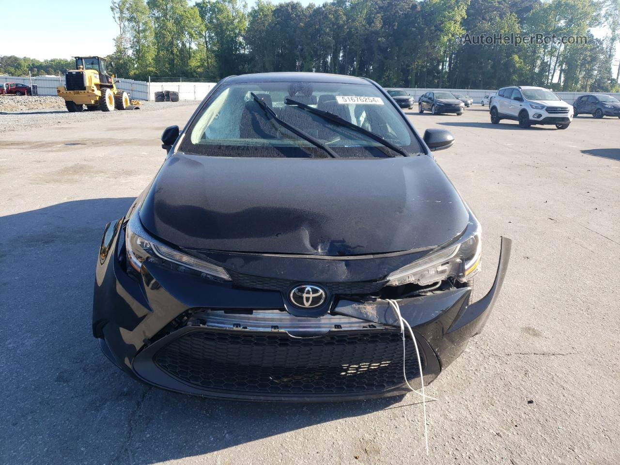 2021 Toyota Corolla Le Black vin: 5YFEPMAE0MP173564