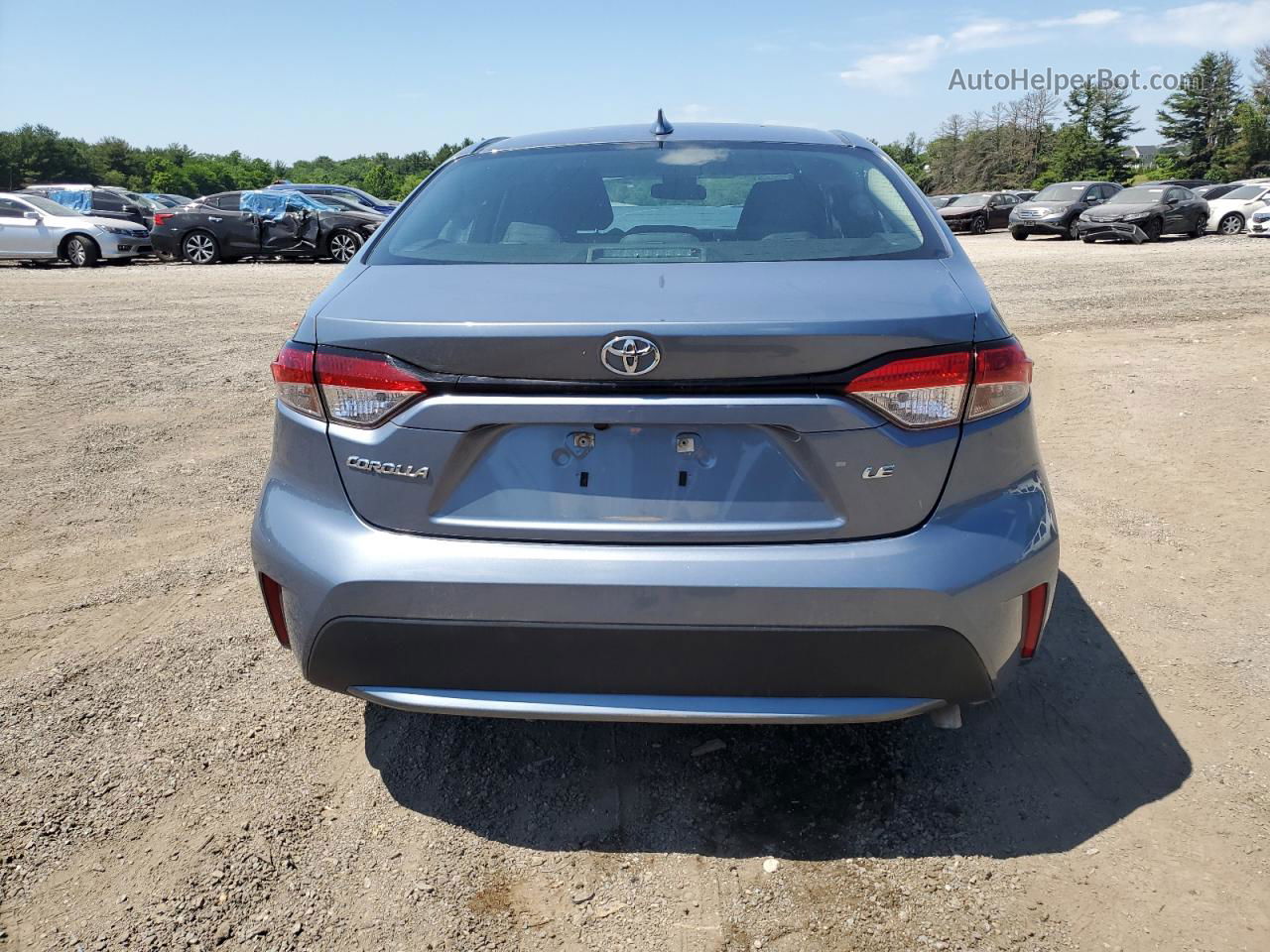 2021 Toyota Corolla Le Blue vin: 5YFEPMAE0MP183897