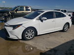 2021 Toyota Corolla Le White vin: 5YFEPMAE0MP194477