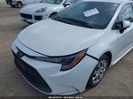 2021 Toyota Corolla Le White vin: 5YFEPMAE0MP208930