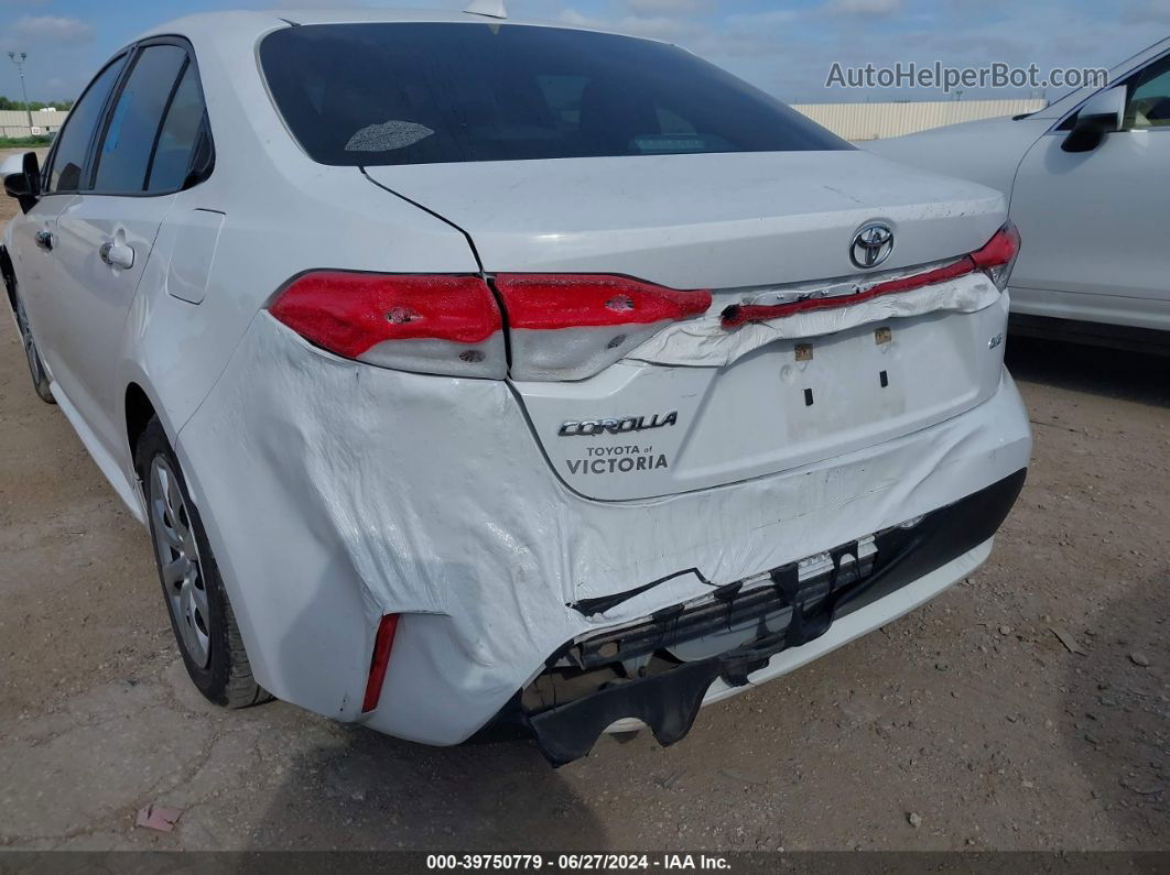 2021 Toyota Corolla Le Белый vin: 5YFEPMAE0MP208930