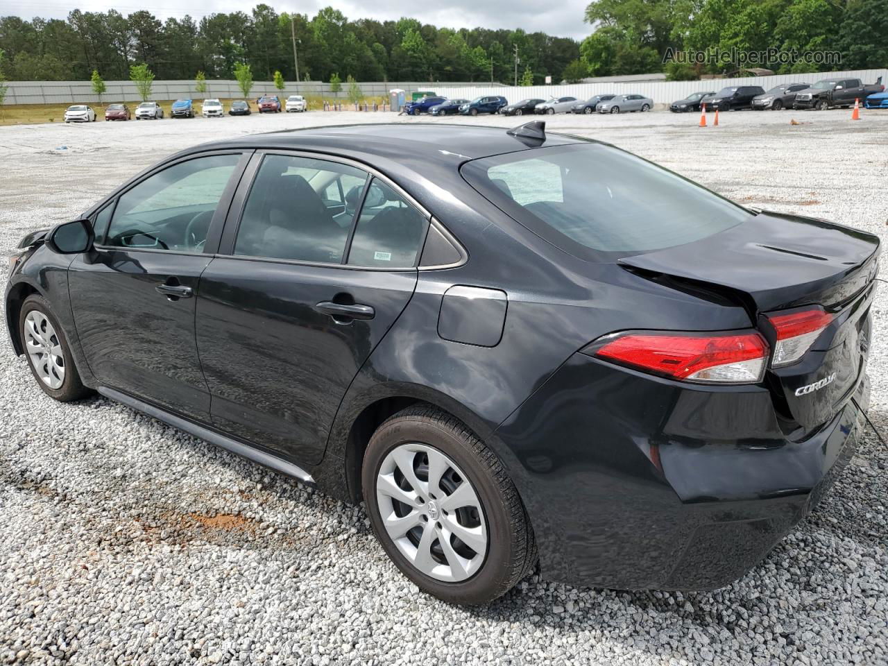 2021 Toyota Corolla Le Black vin: 5YFEPMAE0MP217983