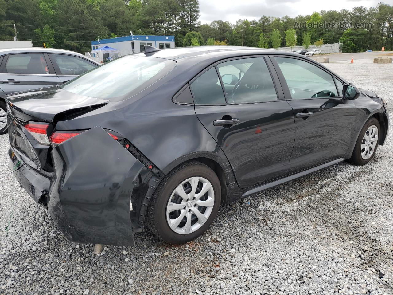 2021 Toyota Corolla Le Black vin: 5YFEPMAE0MP217983