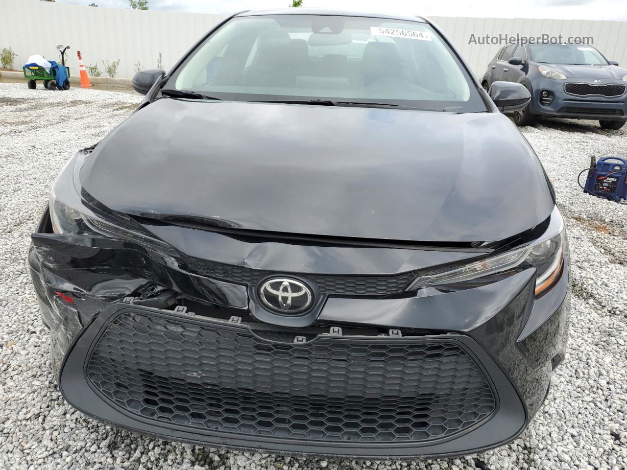 2021 Toyota Corolla Le Black vin: 5YFEPMAE0MP217983