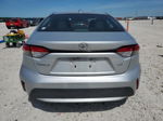 2021 Toyota Corolla Le Silver vin: 5YFEPMAE0MP253141