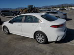 2021 Toyota Corolla Le White vin: 5YFEPMAE0MP256217