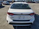 2021 Toyota Corolla Le White vin: 5YFEPMAE0MP256217