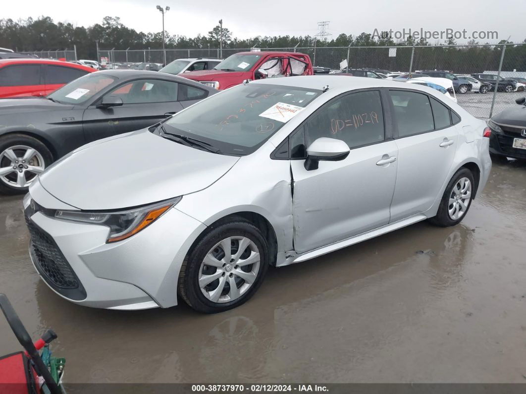 2021 Toyota Corolla Le Gray vin: 5YFEPMAE1MP147216