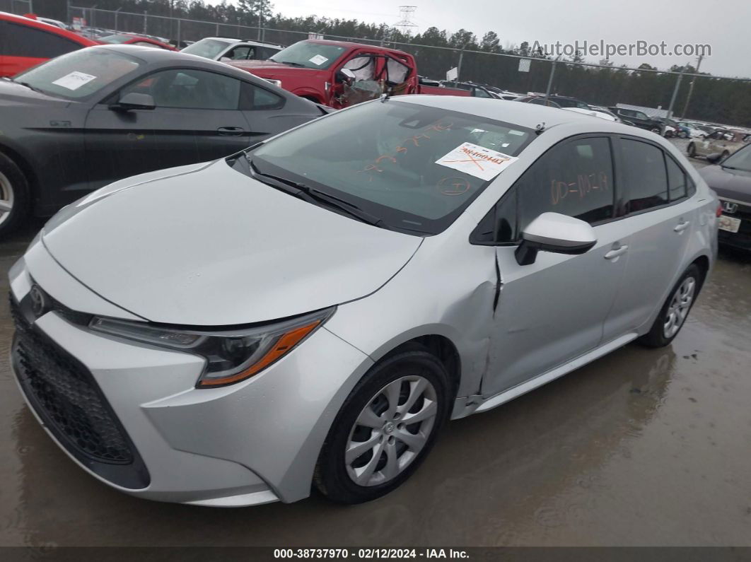 2021 Toyota Corolla Le Gray vin: 5YFEPMAE1MP147216