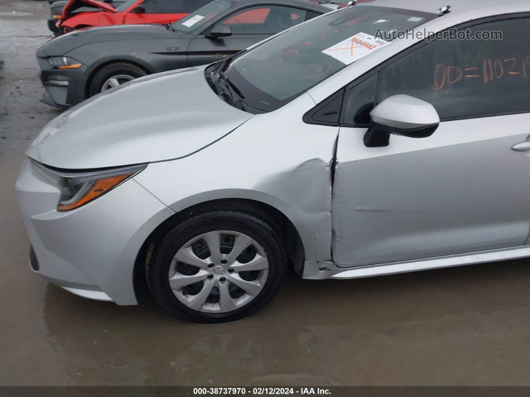 2021 Toyota Corolla Le Gray vin: 5YFEPMAE1MP147216