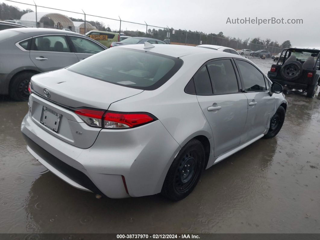 2021 Toyota Corolla Le Gray vin: 5YFEPMAE1MP147216