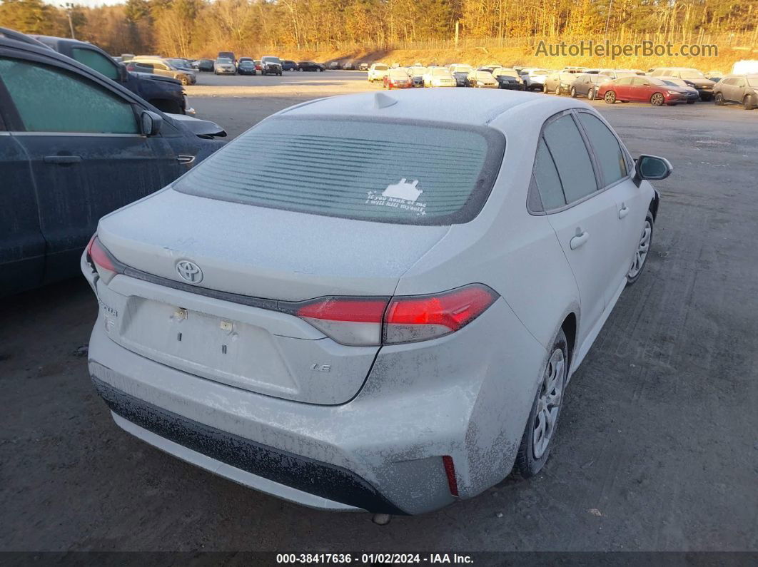 2021 Toyota Corolla Le Silver vin: 5YFEPMAE1MP165733