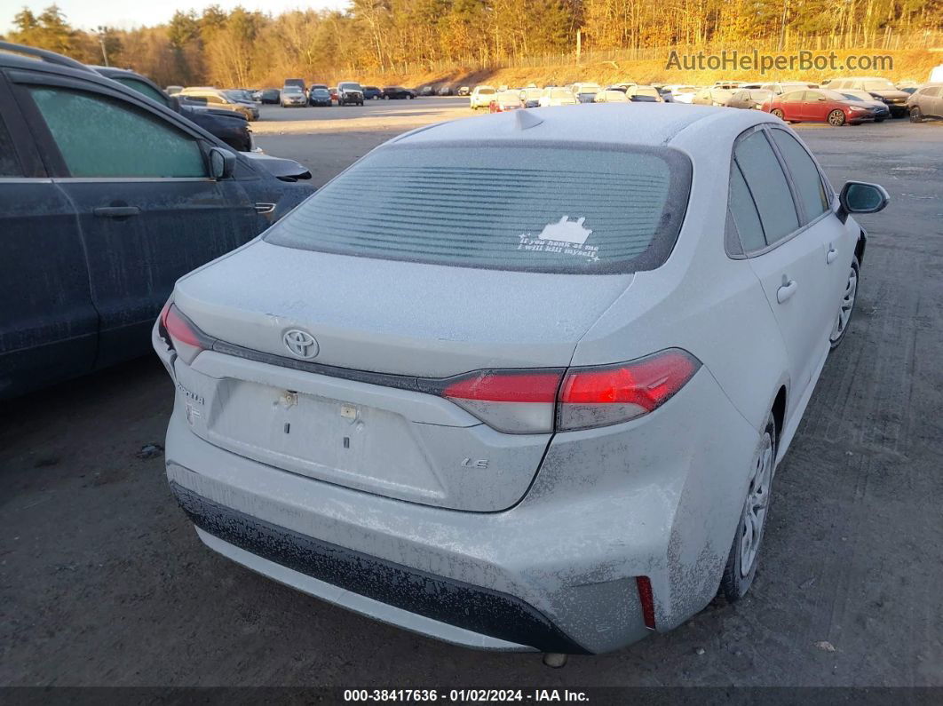 2021 Toyota Corolla Le Silver vin: 5YFEPMAE1MP165733