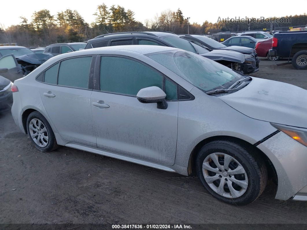 2021 Toyota Corolla Le Silver vin: 5YFEPMAE1MP165733