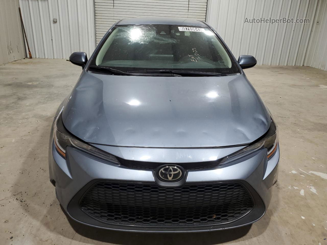 2021 Toyota Corolla Le Синий vin: 5YFEPMAE1MP177557