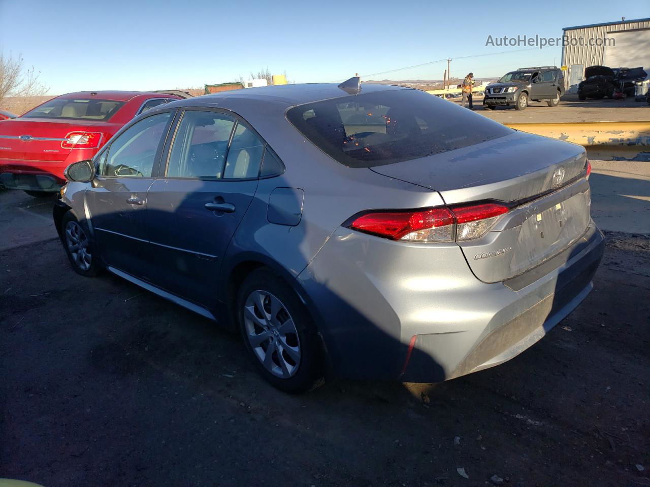 2021 Toyota Corolla Le Blue vin: 5YFEPMAE1MP209911