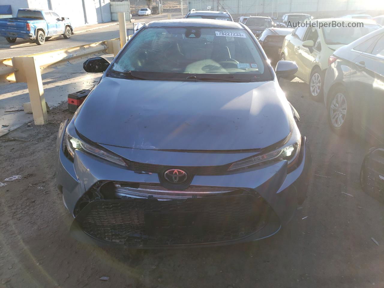 2021 Toyota Corolla Le Blue vin: 5YFEPMAE1MP209911