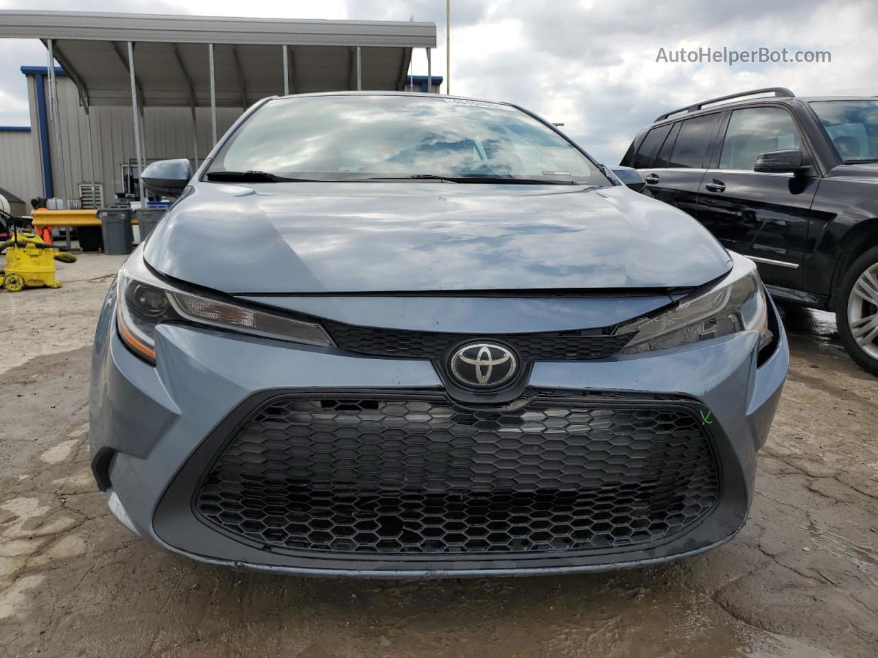 2021 Toyota Corolla Le Blue vin: 5YFEPMAE1MP213943