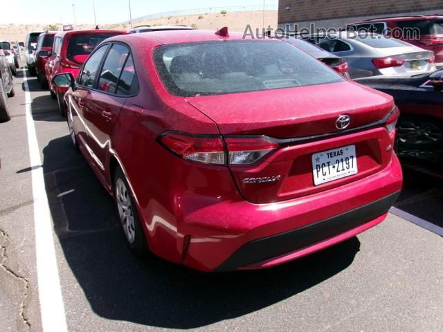 2021 Toyota Corolla Le Red vin: 5YFEPMAE1MP215935