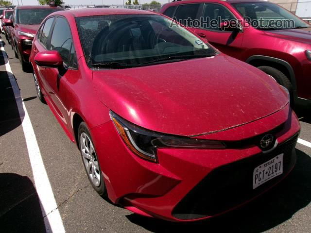 2021 Toyota Corolla Le Red vin: 5YFEPMAE1MP215935