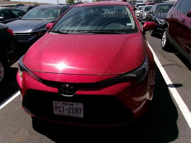 2021 Toyota Corolla Le Red vin: 5YFEPMAE1MP215935