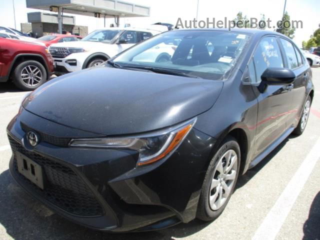 2021 Toyota Corolla Le Black vin: 5YFEPMAE1MP235151