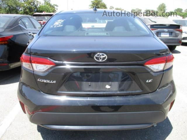 2021 Toyota Corolla Le Black vin: 5YFEPMAE1MP235151