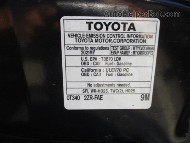 2021 Toyota Corolla Le Black vin: 5YFEPMAE1MP235151