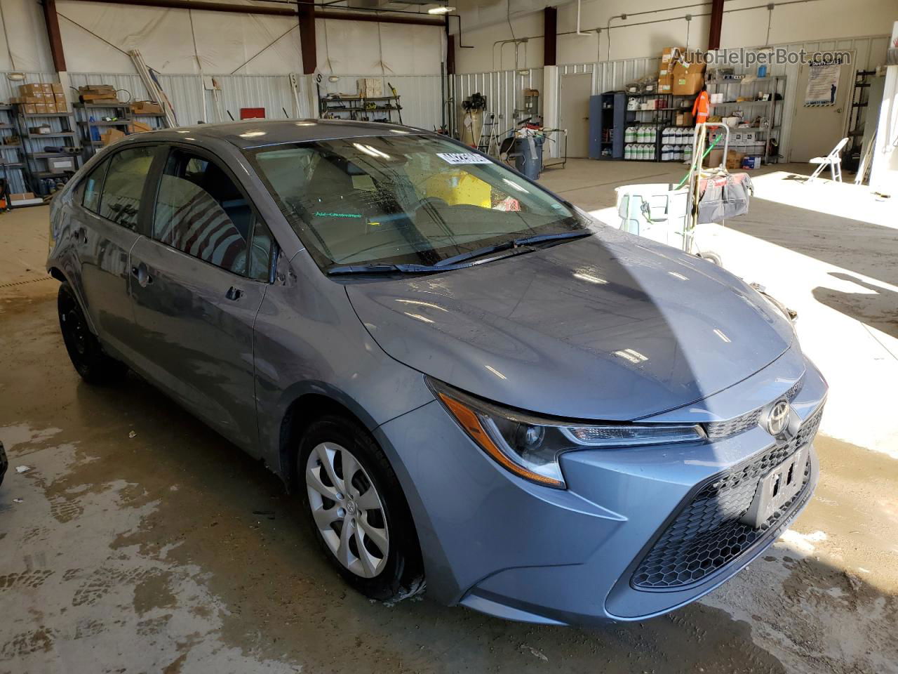 2021 Toyota Corolla Le Gray vin: 5YFEPMAE1MP246330