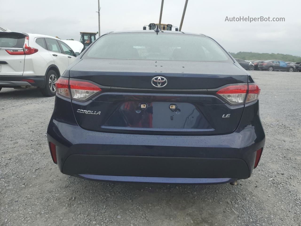 2021 Toyota Corolla Le Blue vin: 5YFEPMAE1MP250071